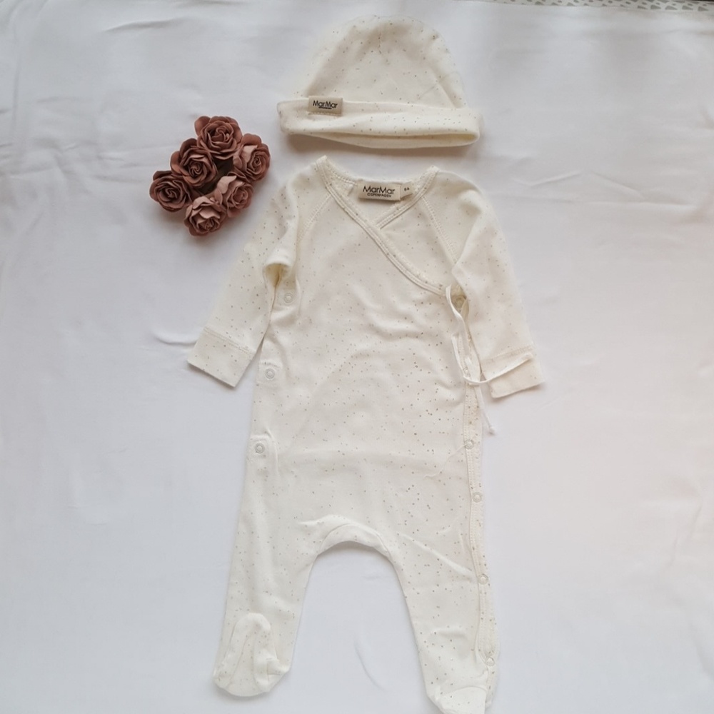 MarMar CopenhagenGold Dust Rubetta Baby Romper